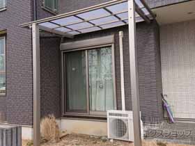 のテラス屋根 フーゴF 独立テラスタイプ 単体 積雪〜20cm対応 施工例