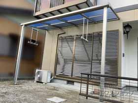 のテラス屋根 ソラリア F型 テラスタイプ 単体 積雪〜20cm対応 施工例