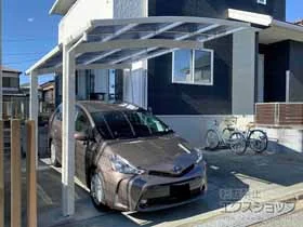 YKKAPのカーポート レイナポートグラン　積雪～20cm対応 施工例