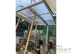 のサイクルポート・駐輪場 レイナポートグランミニ 積雪〜20cm対応 施工例