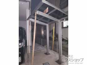 のサイクルポート・駐輪場 プレシオスポート ミニ 積雪〜20cm対応 施工例