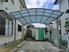 YKKAPのカーポート レイナツインポートグラン　積雪～20cm対応 施工例