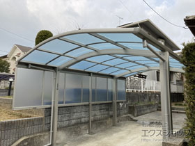 のカーポート アリュース ワンZ 積雪〜25cm対応 施工例