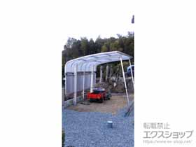 のカーポート プレシオスポート アルファ 積雪〜20cm対応 施工例