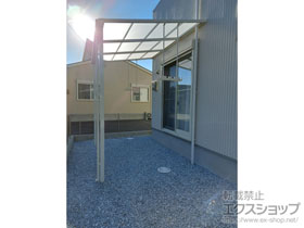 のテラス屋根 スピーネ F型 テラスタイプ 単体 積雪〜20cm対応 施工例