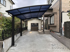 のカーポート プレシオスポート 積雪〜20cm対応 施工例