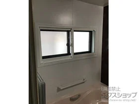 LIXIL リクシル(トステム)の内窓（二重窓・二重サッシ） インプラス  引違い窓 浴室仕様 ユニットバス納まり 2枚建 施工例