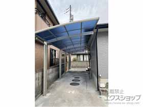 のカーポート レイナポートグラン 縦連棟　積雪〜20cm対応 施工例