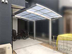 のカーポート ネスカR (ラウンドスタイル) 積雪〜20cm対応 施工例