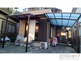 のカーポート 【特注】レイナベーカポートグラン　積雪〜20cm対応 施工例