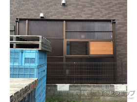 のストックヤード ストックヤードII オープンタイプ 積雪〜20ｃｍ対応 施工例