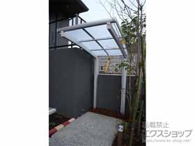 のサイクルポート・駐輪場 ネスカRミニ (ラウンドスタイル) 積雪〜20cm対応 施工例