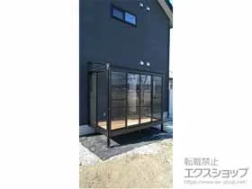 サニージュF型 積雪20cm対応の施工例一覧(ブラック) | テラス