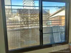 LIXIL リクシル(トステム)の内窓（二重窓・二重サッシ） インプラス 引違い窓 2枚建 施工例