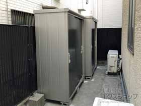 の物置・屋外倉庫 エスモ 一般型 1650×750×1959 ESE-1607A-SM 施工例