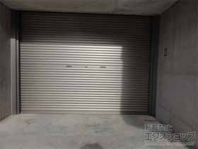 のガレージシャッター ガレージシャッタークワトロ 手動式 内部付タイプ 施工例