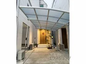 YKKAPのカーポート レイナポートグラン　積雪～20cm対応 施工例