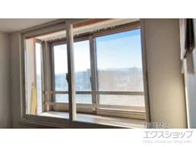 LIXIL リクシル(トステム)の内窓（二重窓・二重サッシ） インプラス 引違い窓 2枚建 施工例