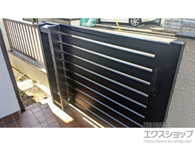 の門扉 レナード3型 袖扉なしタイプ 1712 施工例