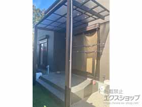 のテラス屋根 レセパ Lタイプ 独立タイプ 積雪〜20cm対応 施工例