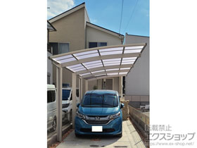 のカーポート レイナポートグラン 縦連棟　積雪〜20cm対応 施工例