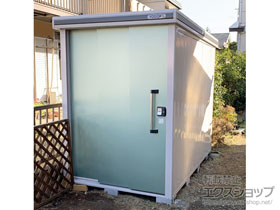 の物置・屋外倉庫 エルモ 一般型 1520×2570×2116 LMD-1525-EG 施工例