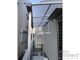 のテラス屋根 ソラリア F型 テラスタイプ 単体 積雪〜20cm対応 施工例