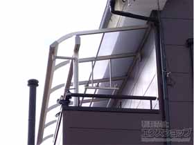 のバルコニー・ベランダ屋根 ソラリア R型 屋根タイプ 単体 積雪〜20cm対応 施工例