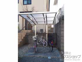 のサイクルポート・駐輪場 プレシオスポート ミニ 積雪〜20cm対応 施工例