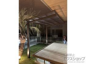 のテラス屋根 レセパ Lタイプ 独立タイプ 積雪〜20cm対応 施工例