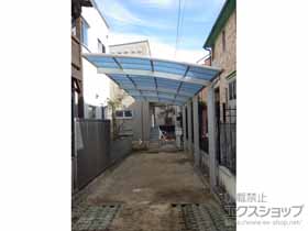 のカーポート レイナポートグラン 縦連棟　積雪〜20cm対応 施工例