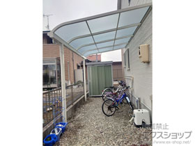 のテラス屋根 ソラリア R型 テラスタイプ 単体 積雪〜20cm対応 施工例
