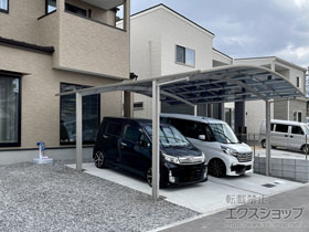 のカーポート レイナツインポートグラン　積雪〜20cm対応 施工例
