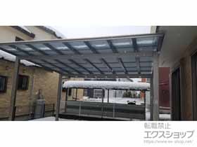 のカーポート ソリッドポート ワイド 積雪〜20cm対応 施工例