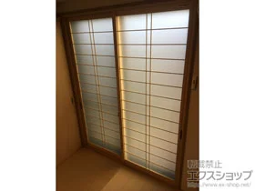 木目クリアのプラマードU 引違い窓 2枚建の施工例一覧 | 二重窓(内窓