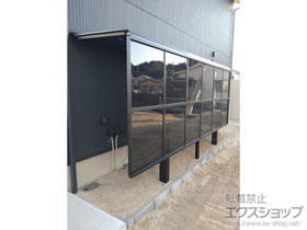 のテラス屋根 フーゴF 独立テラスタイプ 単体 積雪〜20cm対応 施工例