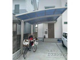 YKKAPのカーポート レイナポートグラン　積雪～20cm対応 施工例
