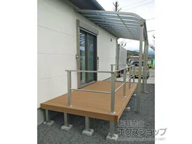 YKKAPのウッドデッキ リウッドデッキ 200 施工例