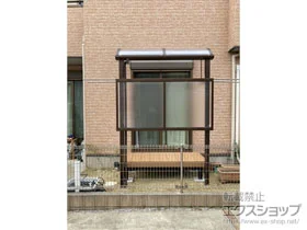 YKKAP�̃e���X���� �\�����A R�^ �e���X�^�C�v �P�� �ϐ�`20cm�Ή�+�O�ʃp�l�� �{�H��