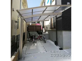 YKKAPのカーポート レイナポートグラン　積雪～20cm対応 施工例