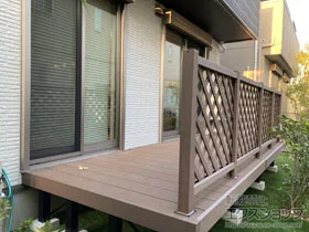 YKKAP�̃E�b�h�f�b�L ���E�b�h�f�b�L 200�{�Ɨ��X�e�b�v2�^�{�f�b�L�t�F���X2�^�����`�X�i�q�� �{�H��