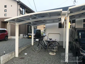 YKKAPのカーポート レイナポートグラン　積雪～20cm対応 施工例