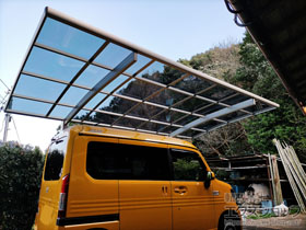 のカーポート プレシオスポート 積雪〜20cm対応 施工例