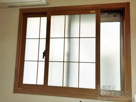 LIXIL リクシル(トステム)の内窓（二重窓・二重サッシ） インプラス 引違い窓 2枚建 施工例