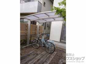 のサイクルポート・駐輪場 プレシオスポート ミニ 積雪〜20cm対応 施工例