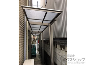 のテラス屋根 フーゴF 独立テラスタイプ 単体 積雪〜20cm対応 施工例