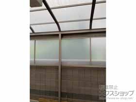のテラス屋根 スピーネ R型 テラスタイプ 単体 積雪〜20cm対応 *土間はね出し納まり 施工例