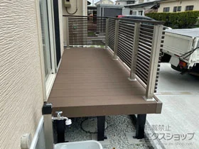 YKKAPのウッドデッキ リウッドデッキ 200 施工例