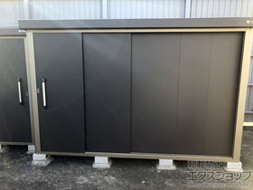 の物置・屋外倉庫 エスケーエイト SK8-180 一般型 3000×2000×1940 SK8-180-GK 施工例