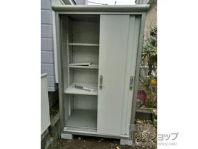ヨドコウの物置 エスモ 一般型 1200×750×1959(ESE-1207A) ESE-1207A-PW 施工例